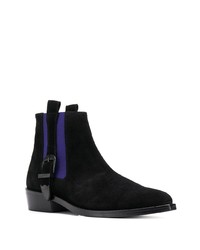 schwarze Chelsea Boots aus Wildleder von Toga Virilis