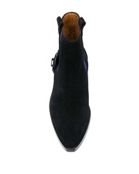 schwarze Chelsea Boots aus Wildleder von Toga Virilis