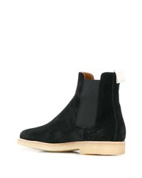 schwarze Chelsea Boots aus Wildleder von Common Projects