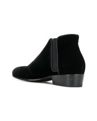 schwarze Chelsea Boots aus Wildleder von Leqarant