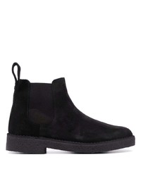 schwarze Chelsea Boots aus Wildleder von Clarks Originals