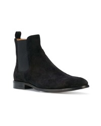 schwarze Chelsea Boots aus Wildleder von Barbanera