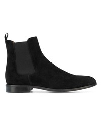 schwarze Chelsea Boots aus Wildleder von Barbanera