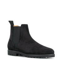 schwarze Chelsea Boots aus Wildleder von Etq.