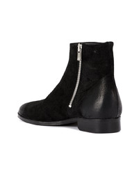 schwarze Chelsea Boots aus Wildleder von The Last Conspiracy