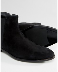 schwarze Chelsea Boots aus Wildleder von Aldo