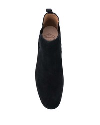 schwarze Chelsea Boots aus Wildleder von Church's