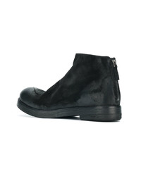 schwarze Chelsea Boots aus Wildleder von Marsèll