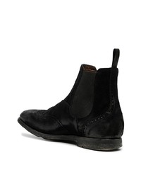 schwarze Chelsea Boots aus Wildleder von Church's