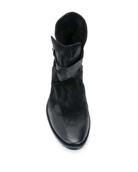 schwarze Chelsea Boots aus Wildleder von Premiata