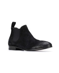 schwarze Chelsea Boots aus Wildleder von Marsèll