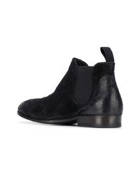 schwarze Chelsea Boots aus Wildleder von Marsèll