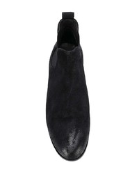 schwarze Chelsea Boots aus Wildleder von Marsèll