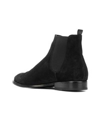 schwarze Chelsea Boots aus Wildleder von Buttero