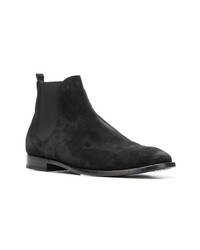 schwarze Chelsea Boots aus Wildleder von Buttero