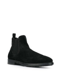 schwarze Chelsea Boots aus Wildleder von Officine Creative