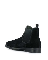 schwarze Chelsea Boots aus Wildleder von Officine Creative