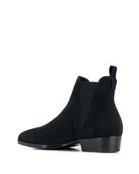 schwarze Chelsea Boots aus Wildleder von Leqarant