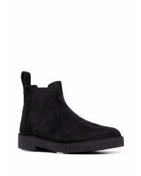 schwarze Chelsea Boots aus Wildleder von Clarks Originals