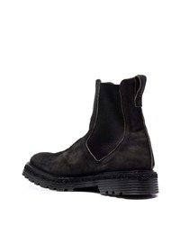 schwarze Chelsea Boots aus Wildleder von Premiata