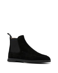 schwarze Chelsea Boots aus Wildleder von Scarosso