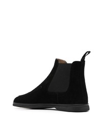 schwarze Chelsea Boots aus Wildleder von Scarosso