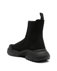 schwarze Chelsea Boots aus Wildleder von Gmbh