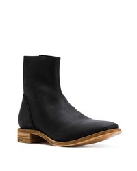 schwarze Chelsea Boots aus Wildleder von Premiata