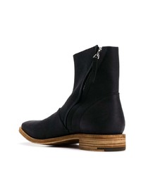 schwarze Chelsea Boots aus Wildleder von Premiata