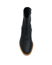 schwarze Chelsea Boots aus Wildleder von Premiata