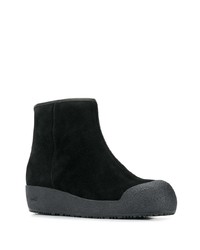 schwarze Chelsea Boots aus Wildleder von Bally