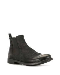 schwarze Chelsea Boots aus Wildleder von Officine Creative