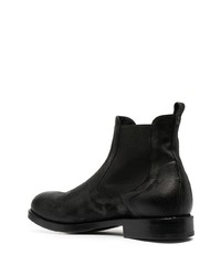 schwarze Chelsea Boots aus Wildleder von Premiata