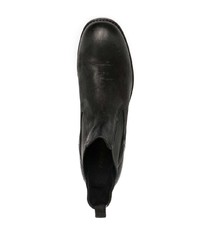 schwarze Chelsea Boots aus Wildleder von Premiata