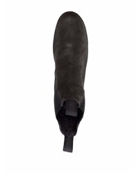 schwarze Chelsea Boots aus Wildleder von Officine Creative