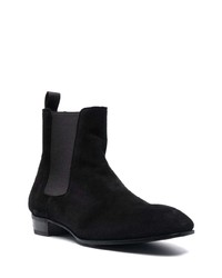 schwarze Chelsea Boots aus Wildleder von Lidfort