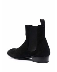 schwarze Chelsea Boots aus Wildleder von Lidfort