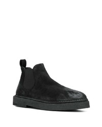 schwarze Chelsea Boots aus Wildleder von Marsèll