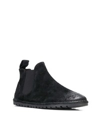 schwarze Chelsea Boots aus Wildleder von Marsèll