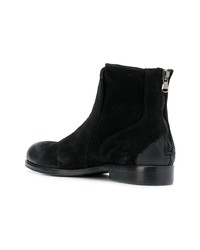 schwarze Chelsea Boots aus Wildleder von Leqarant