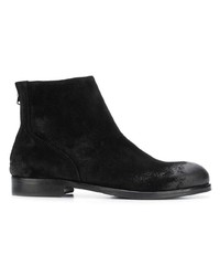 schwarze Chelsea Boots aus Wildleder von Leqarant