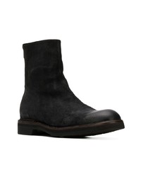 schwarze Chelsea Boots aus Wildleder von Pantanetti