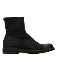 schwarze Chelsea Boots aus Wildleder von Pantanetti