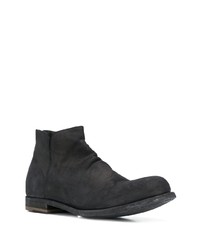 schwarze Chelsea Boots aus Wildleder von Officine Creative