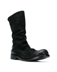 schwarze Chelsea Boots aus Wildleder von The Last Conspiracy