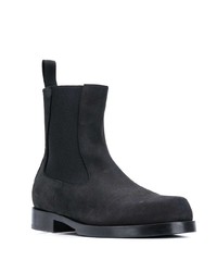 schwarze Chelsea Boots aus Wildleder von 1017 Alyx 9Sm