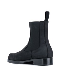 schwarze Chelsea Boots aus Wildleder von 1017 Alyx 9Sm