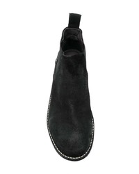 schwarze Chelsea Boots aus Wildleder von Marsèll