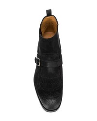 schwarze Chelsea Boots aus Wildleder von Church's