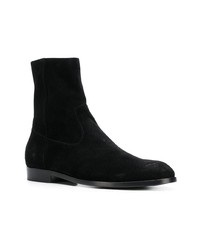 schwarze Chelsea Boots aus Wildleder von Buttero